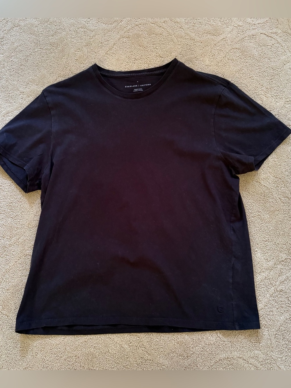 Everlane Men's Black Short-Sleeve Crew T-Shirt